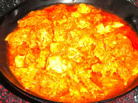 Recette de cervelle de veau en sauce (Ch'titha Mokh)