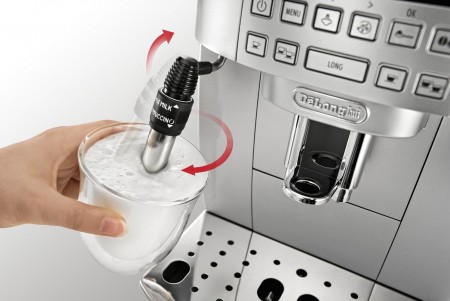 mousseur lait machine à café en grains