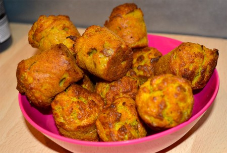Minis muffins épicés