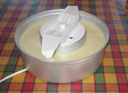 contenance de la sorbetière