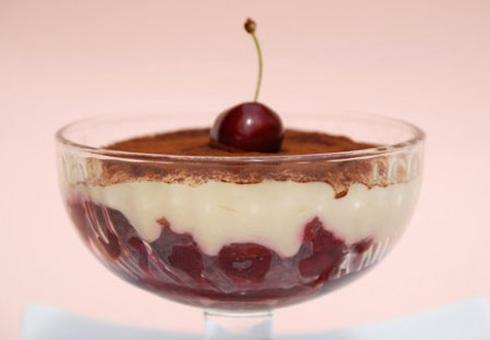 Tiramisu aux griottes amarena